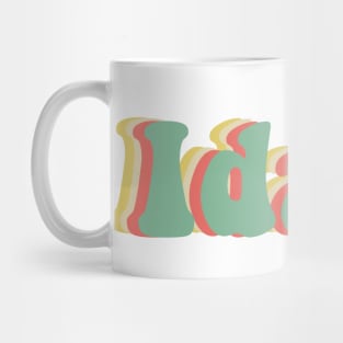 Idaho 70's Mug